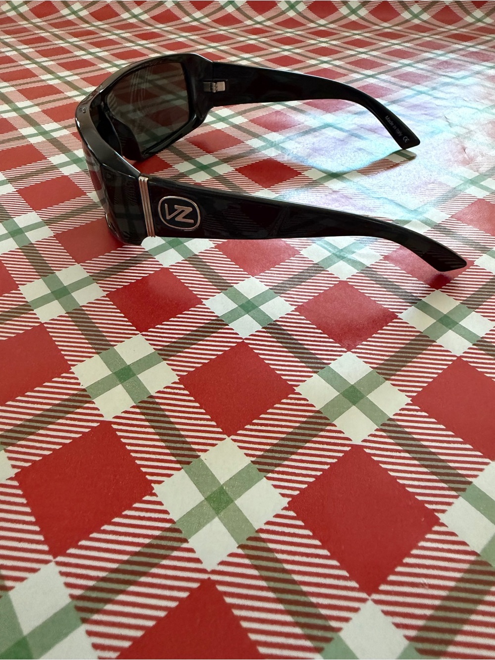 Von Zipper Comsat Black Sunglasses Box with Orange COMSAT Label - Picture 5 of 6